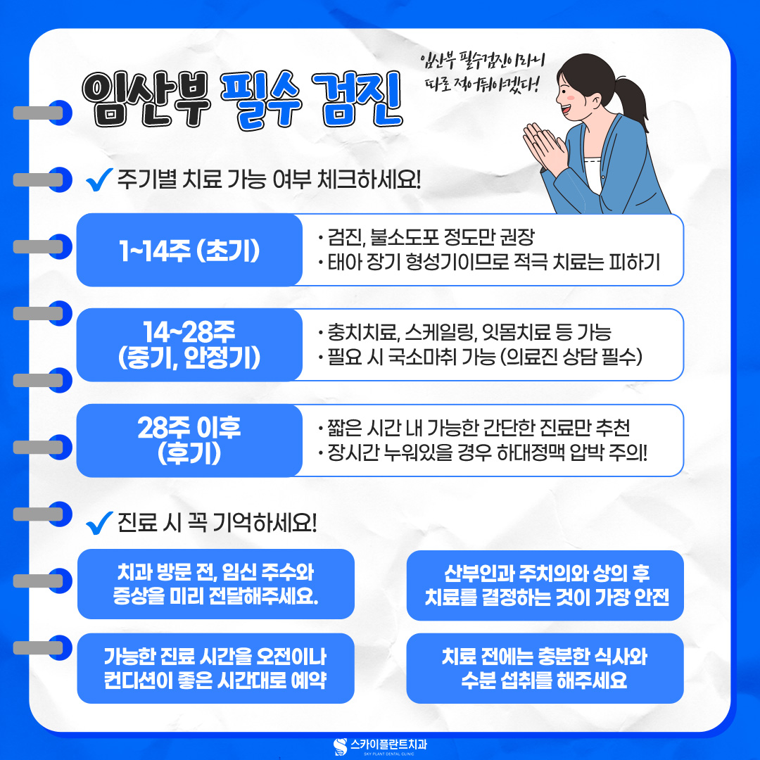 임산부 치과치료
